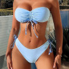 Celine Bikini fronce femme