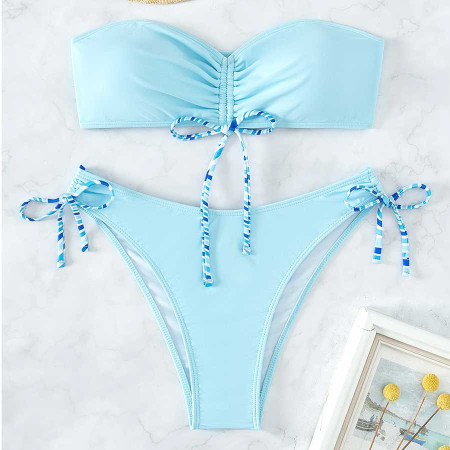 Celine Bikini fronce femme