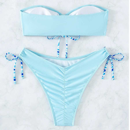 Celine Bikini fronce femme