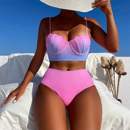 Stella bikini taille haute maillot de bain deux pieces