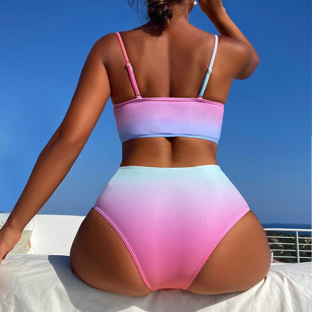 Stella bikini taille haute maillot de bain deux pieces