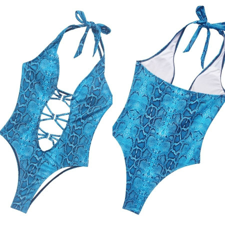 Olivia Monokini  Maillot de bain Femme imprime snake