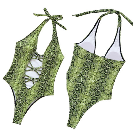 Olivia Monokini  Maillot de bain Femme imprime snake