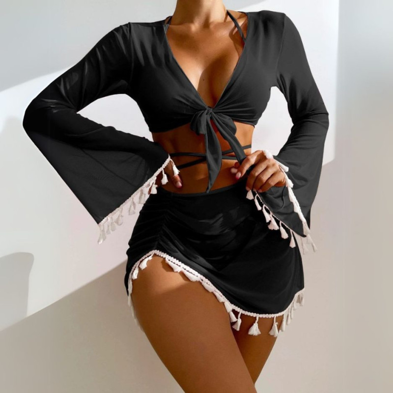 Shayna bikini femme avec pareo