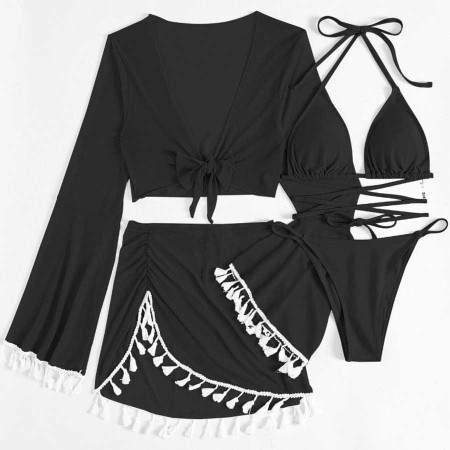 Shayna bikini femme avec pareo